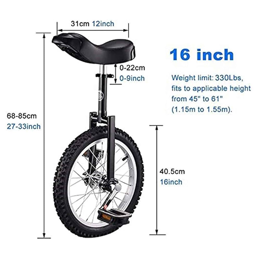 一輪車　24インチ Amazon | 一輪車 ブラック 24インチ/20インチ/18インチ/16インチ